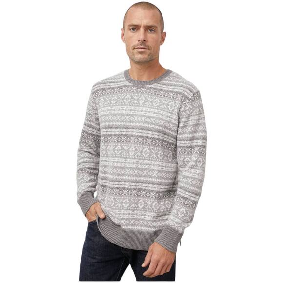 Rails Other - Rails NWT Carlisle Sweater Silver Icicle Size L Wool Blend Crewneck Pullover